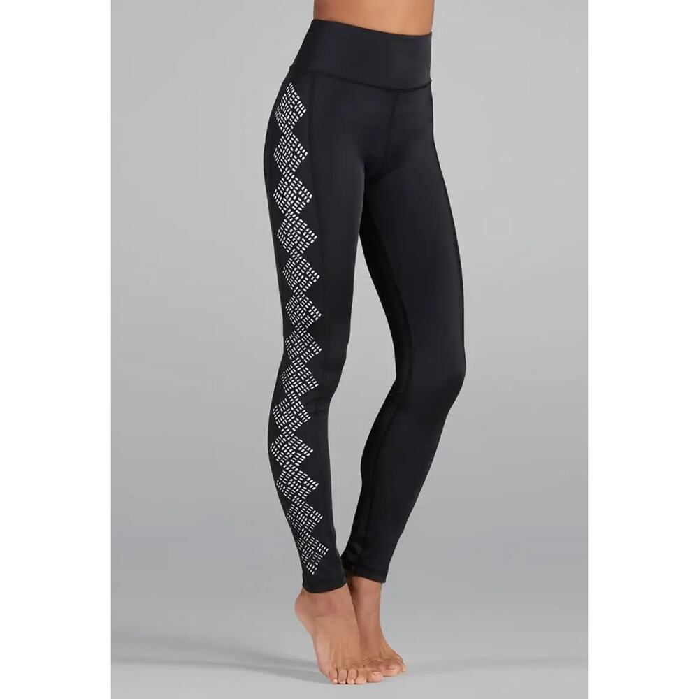 Dance Leggings Balera MT11591 Small Adult Black Side Cut
